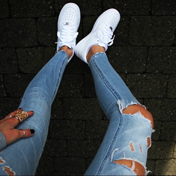 jeans with air force ones